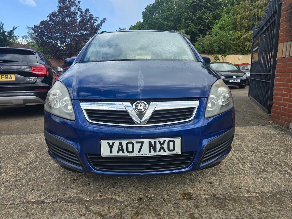 Vauxhall Zafira Mpv 1.6 Life Euro 4 200707 Blue #6