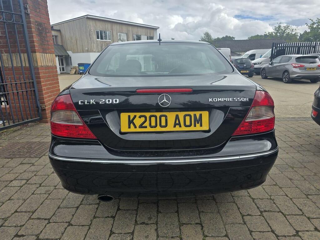 Mercedes-Benz CLK Coupe 1.8 Clk200 Kompressor Avantgarde 20075 Black #4