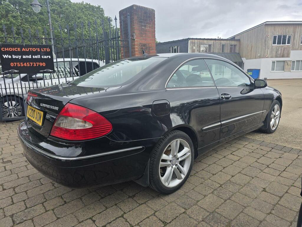 Mercedes-Benz CLK Coupe 1.8 Clk200 Kompressor Avantgarde 20075 Black #6