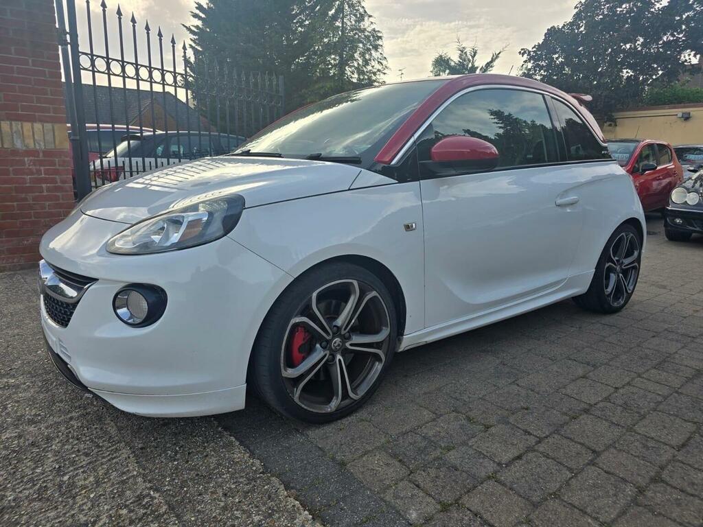 Vauxhall Adam Hatchback 1.4I Turbo S 5Spd Euro 6 Ss PO65UDL White