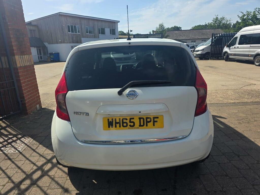 Nissan Note Hatchback 1.2 Dig-s Tekna Euro 5 Ss 20156 WH65DPF White #4