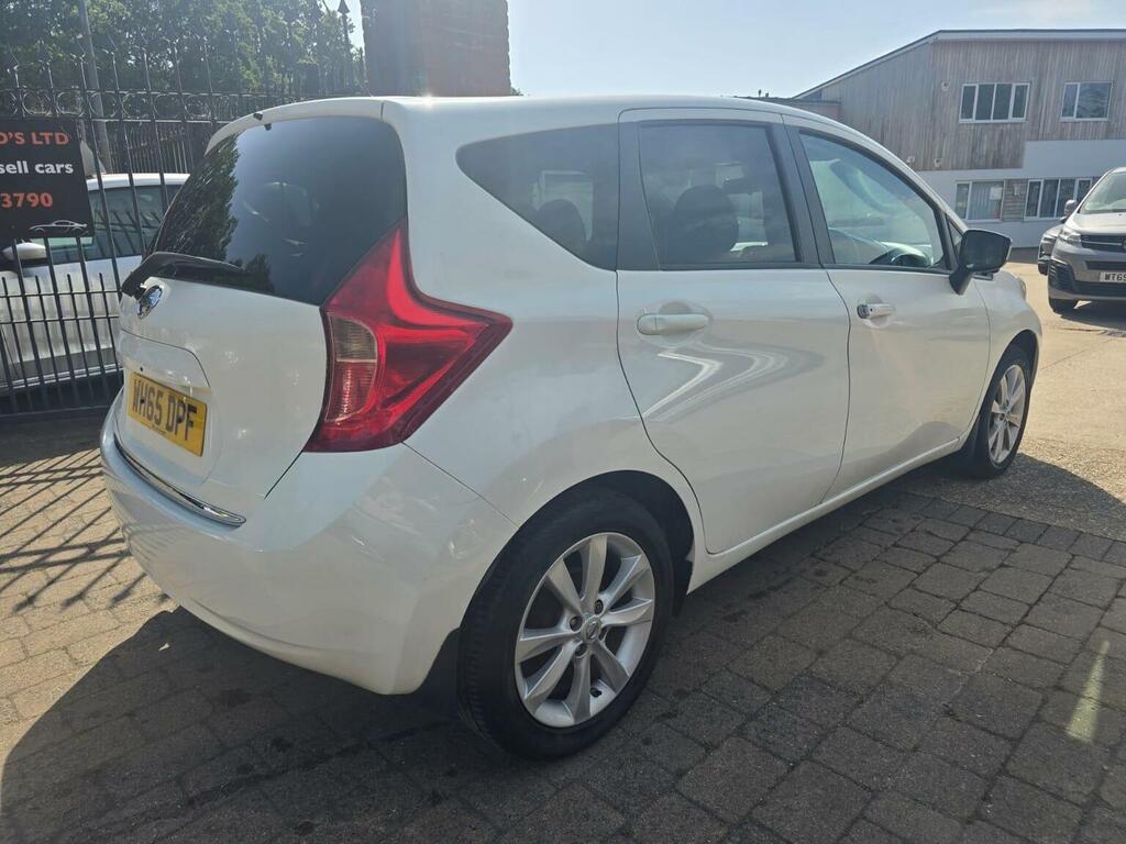 Nissan Note Hatchback 1.2 Dig-s Tekna Euro 5 Ss 20156 WH65DPF White #5