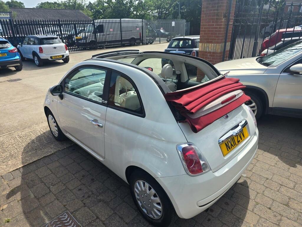 Fiat 500C C Lounge White #7