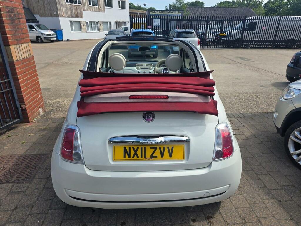 Fiat 500C Convertible 1.2 Pop Euro 5 201111 White