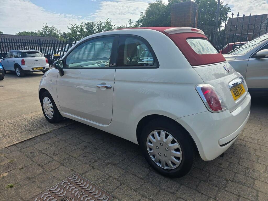 Fiat 500C C Lounge White #9