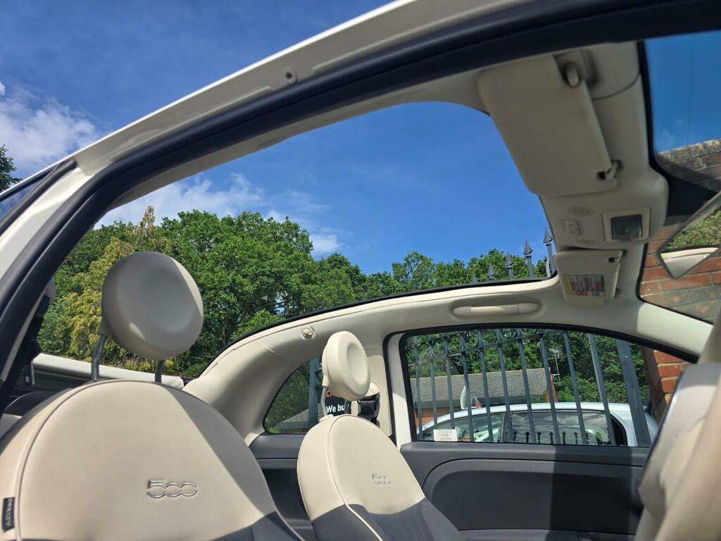 Fiat 500C C Lounge White #17