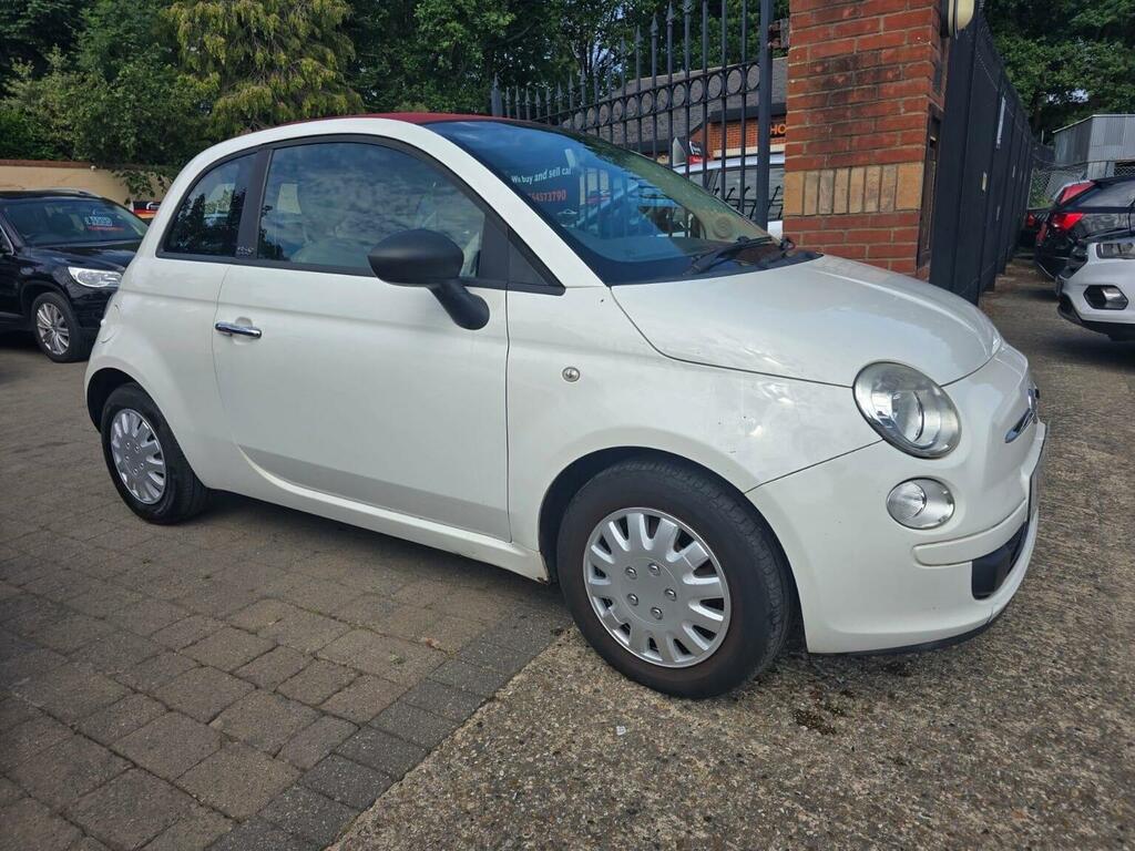 Fiat 500C Convertible 1.2 Pop Euro 5 201111 White #3