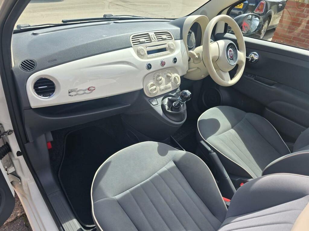 Fiat 500C C Lounge White #13