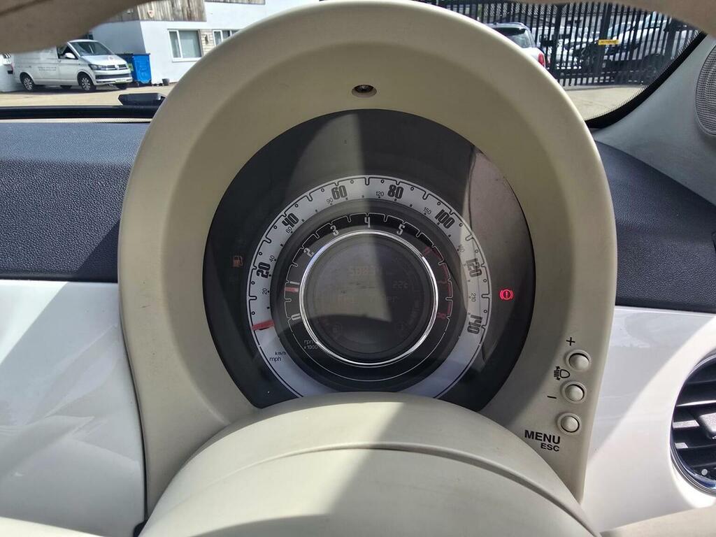 Fiat 500C C Lounge White #18
