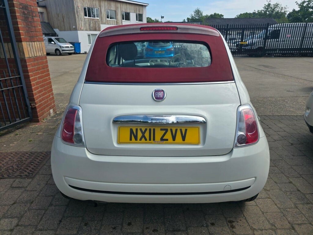 Fiat 500C C Lounge White #23