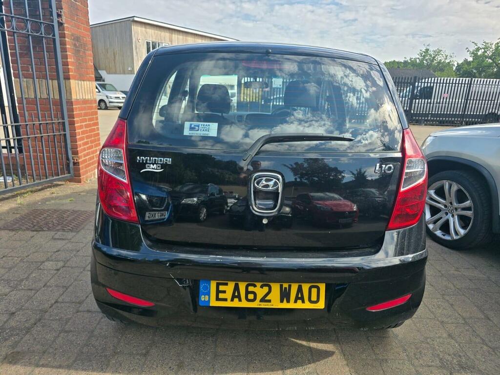 Hyundai I10 Hatchback 1.2 Active Euro 5 201262 EA62WAO Black #6