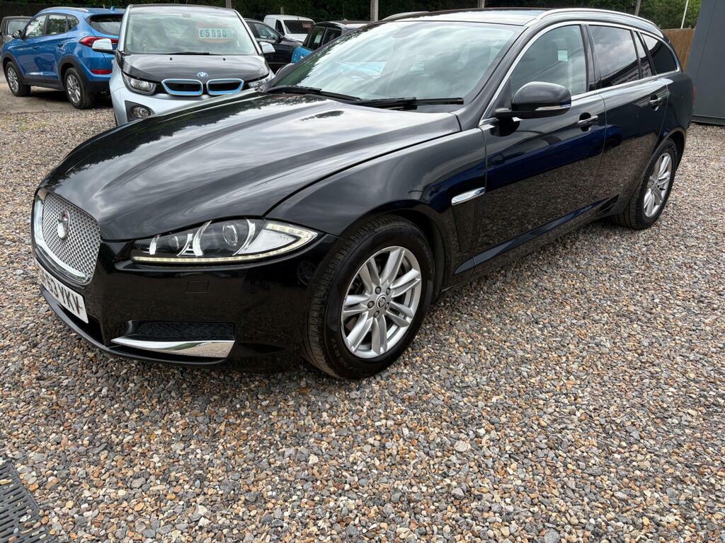 Jaguar XF 2.2D Luxury Sportbrake Euro 5 S S GF63YKV Black #2