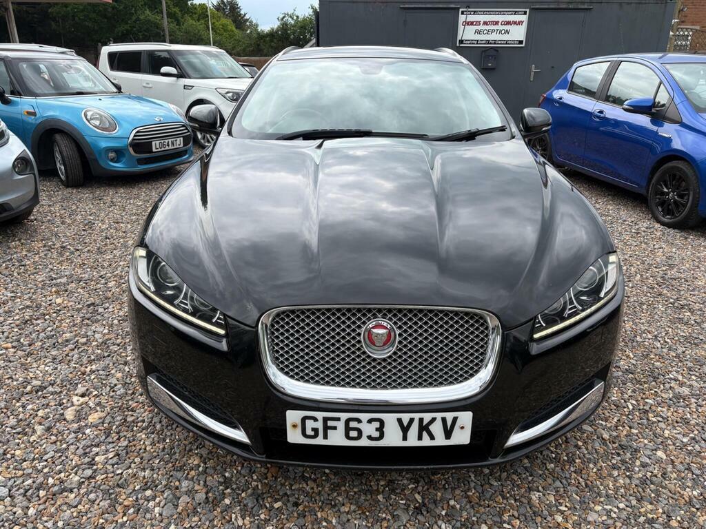 Jaguar XF 2.2D Luxury Sportbrake Euro 5 S S GF63YKV Black #4