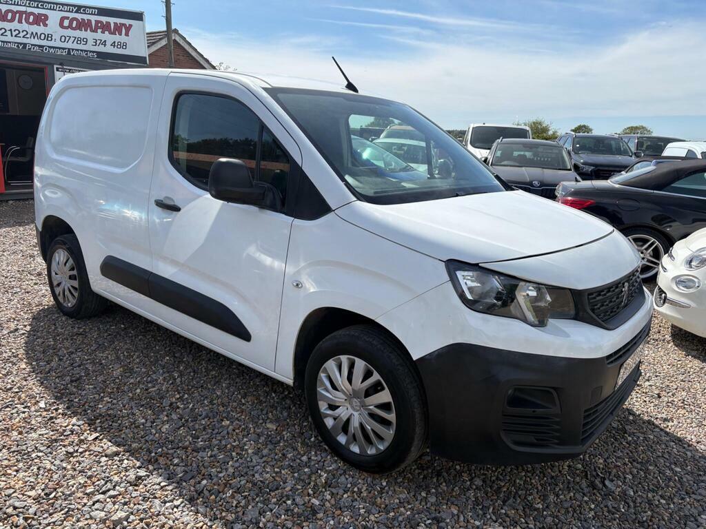 Peugeot Partner 1.5 Bluehdi 1000 Professional Standard Panel Van S White