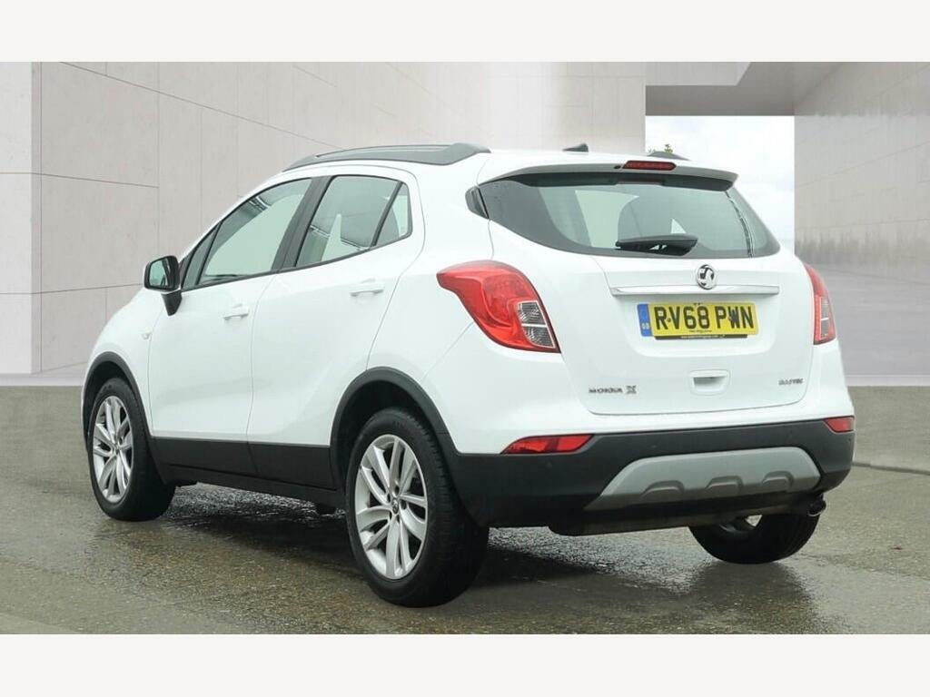 Vauxhall Mokka X 1.4I Turbo Ecotec Active Euro 6 S S RV68PWN White #3