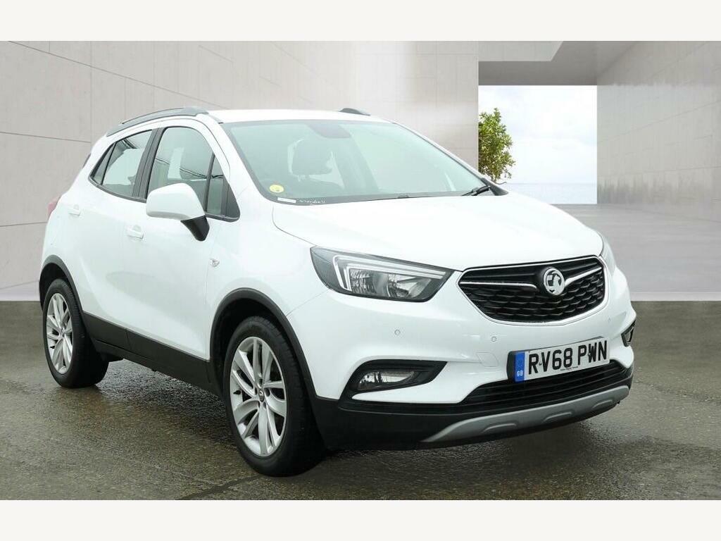 Vauxhall Mokka X 1.4I Turbo Ecotec Active Euro 6 S S RV68PWN White #2