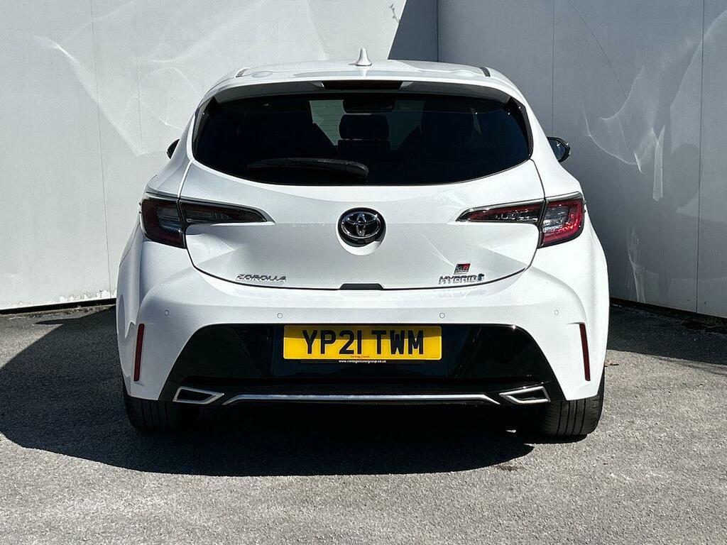 Toyota Corolla 2.0 Vvt-h Gpf Gr Sport Hatchback Hybrid YP21TWM White #5