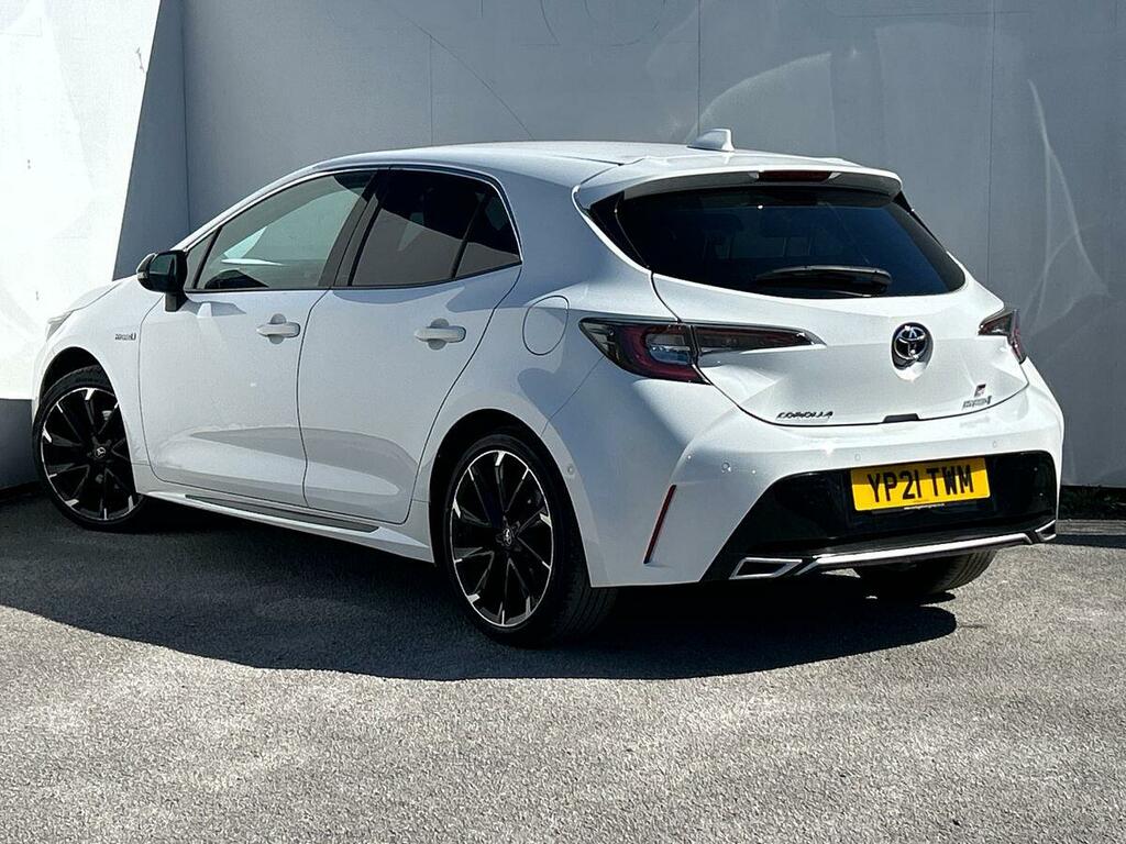 Toyota Corolla 2.0 Vvt-h Gpf Gr Sport Hatchback Hybrid YP21TWM White #3