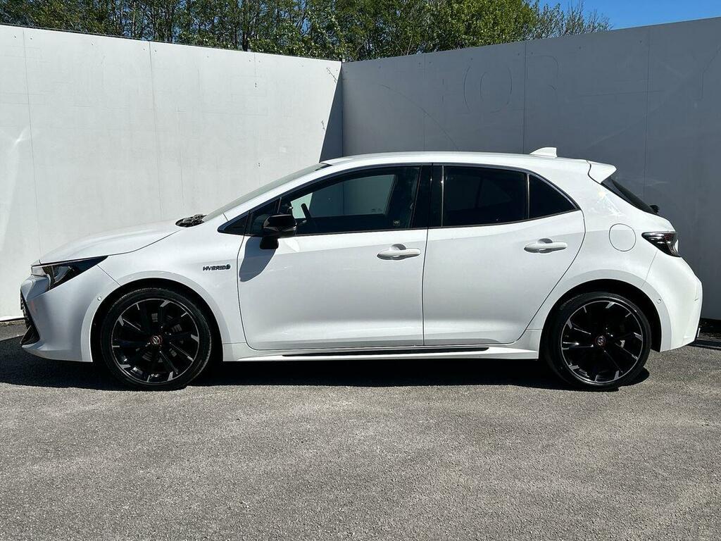Toyota Corolla 2.0 Vvt-h Gpf Gr Sport Hatchback Hybrid YP21TWM White #6