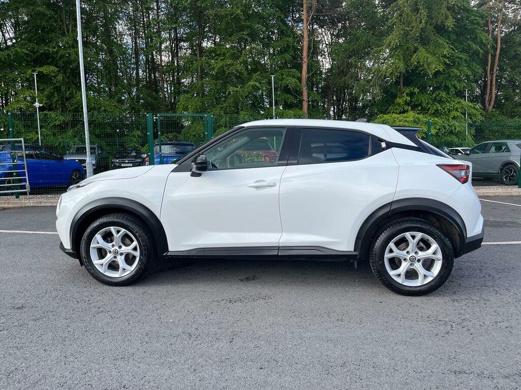 Nissan Juke 1.0 Dig-t N-connecta Suv Euro 6 CA69FLG White #6