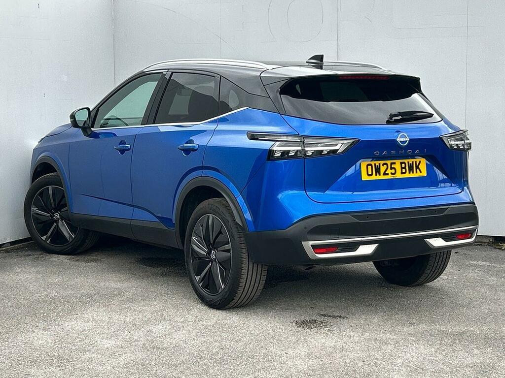 Nissan Qashqai 1.3 Dig-t Mhev Tekna Suv Hybrid Xtron E OE25BWK Blue #3