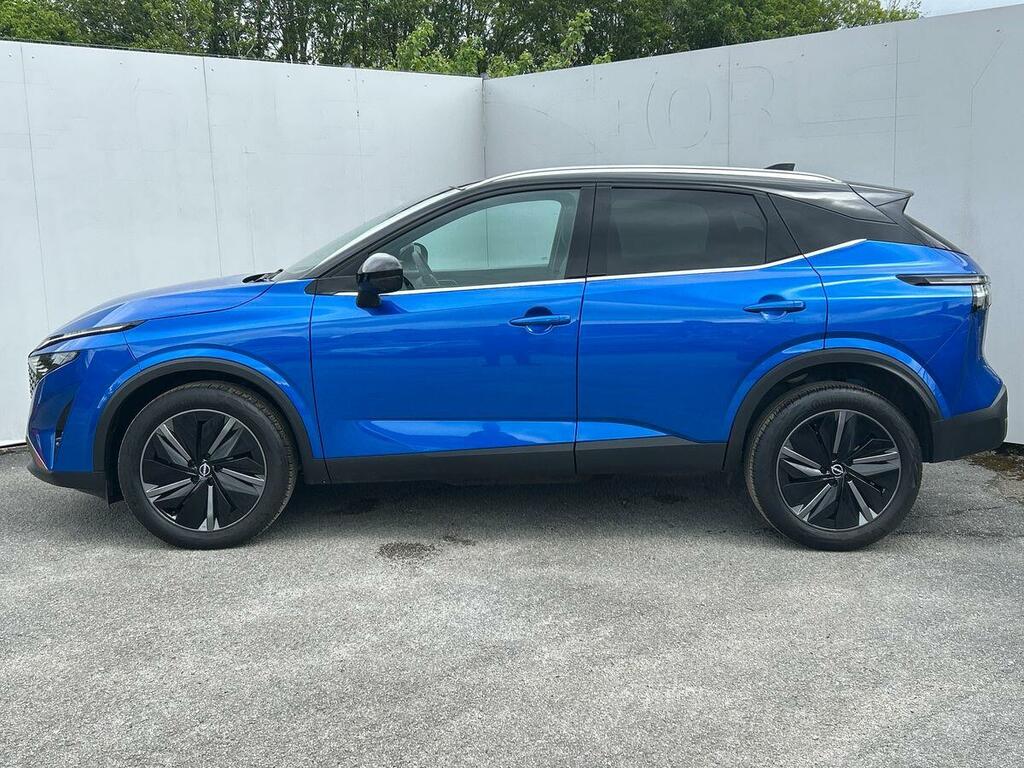 Nissan Qashqai 1.3 Dig-t Mhev Tekna Suv Hybrid Xtron E OE25BWK Blue #6