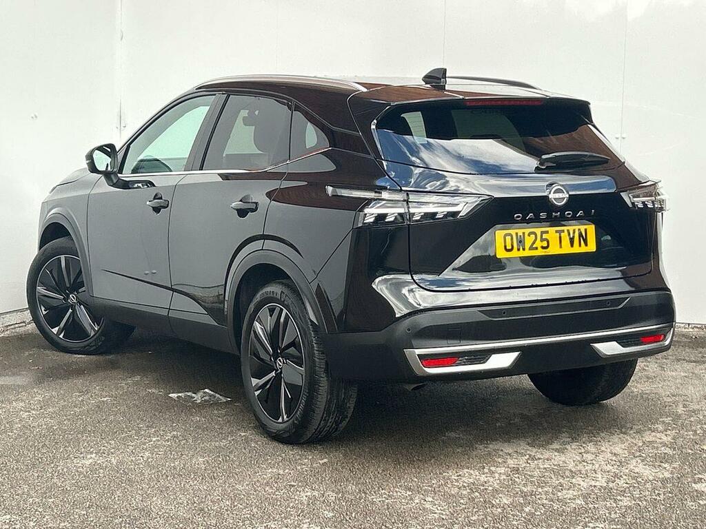 Nissan Qashqai 1.3 Dig-t Mhev Tekna Suv Hybrid Xtron E OW25TVN Black #3