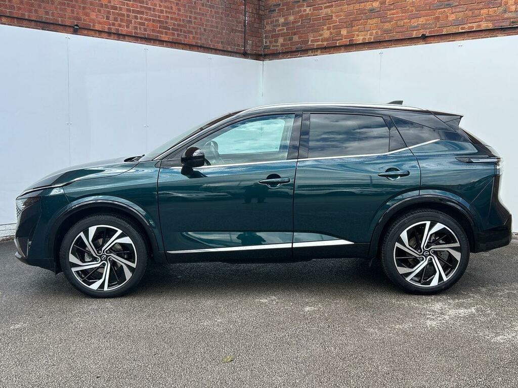 Nissan Qashqai 1.3 Dig-t Mhev Tekna Suv Hybrid Xtron OX25DWY Green #6