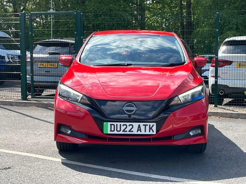 Nissan Leaf 39Kwh N-connecta Hatchback 150 DU22ATK Red #4