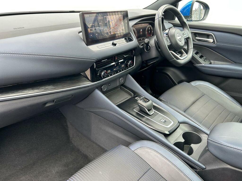 Nissan Qashqai 1.3 Dig-t Mhev Tekna Suv Hybrid Xtron E PK72KMM Blue #2