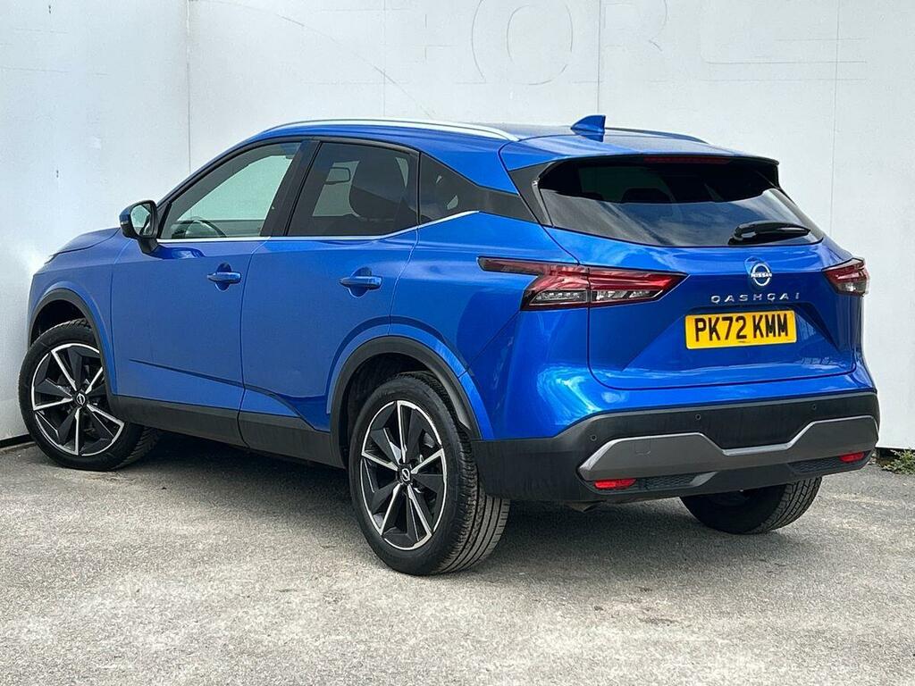 Nissan Qashqai 1.3 Dig-t Mhev Tekna Suv Hybrid Xtron E PK72KMM Blue #3