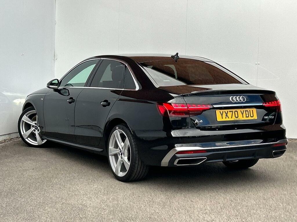 Audi A4 2.0 Tdi 35 S Line Saloon S Tronic Euro YX70YDU Black #3