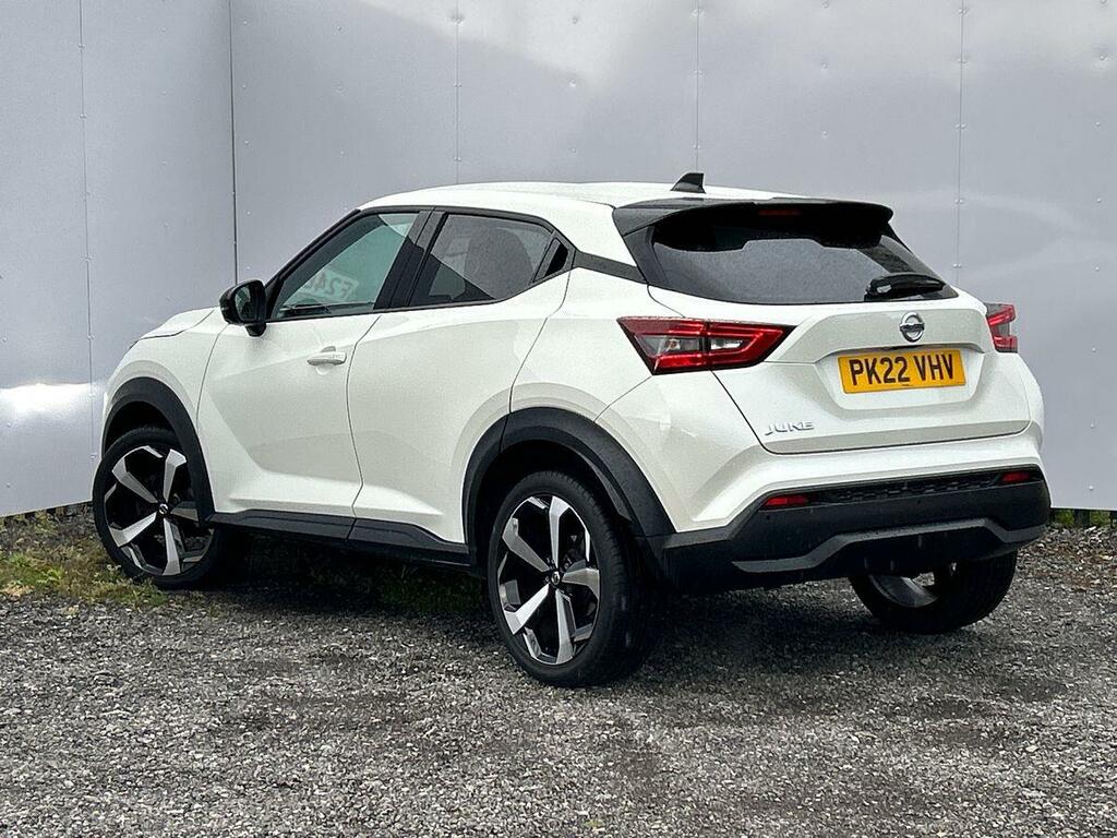 Nissan Juke 1.0 Dig-t Tekna Suv Euro 6 Ss PK22VHV White #3