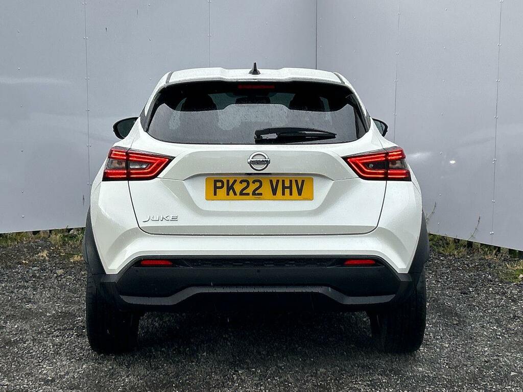 Nissan Juke 1.0 Dig-t Tekna Suv Euro 6 Ss PK22VHV White #5