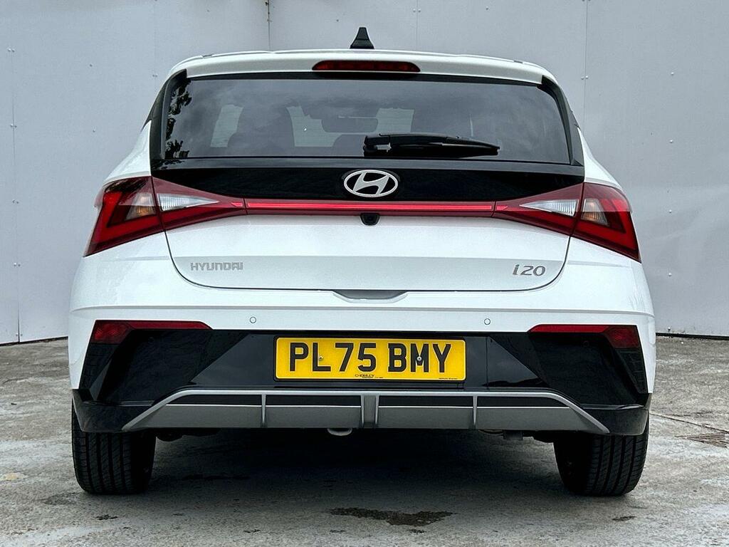 Hyundai I20 1.0 T-gdi Black Line Euro 6 Ss PL75BMY White #5