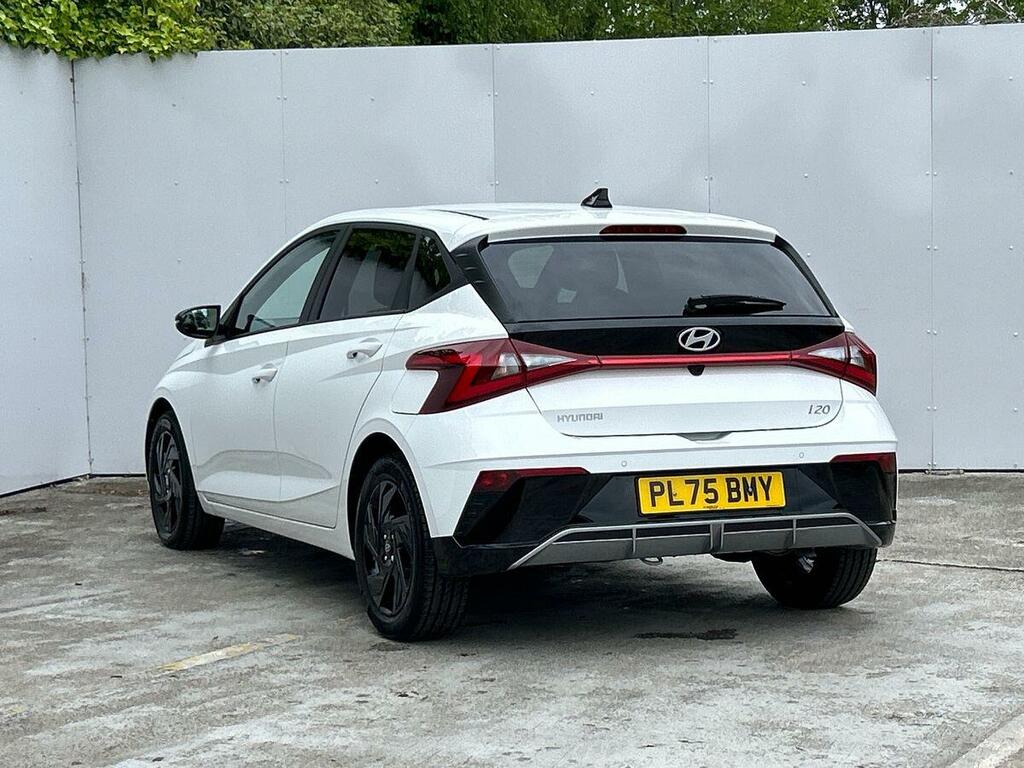 Hyundai I20 1.0 T-gdi Black Line Euro 6 Ss PL75BMY White #3