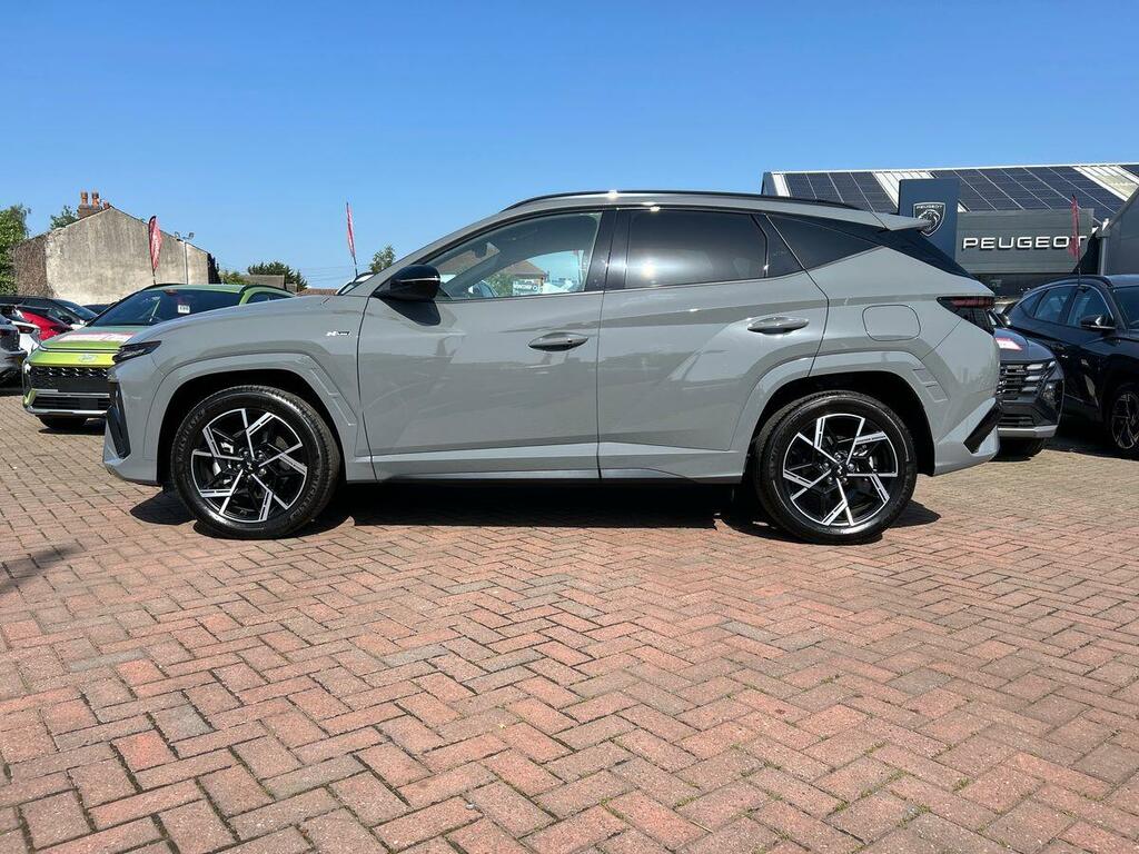 Hyundai Tucson 1.6 T-gdi N Line Suv Euro 6 Ss PL75BLF Grey #6