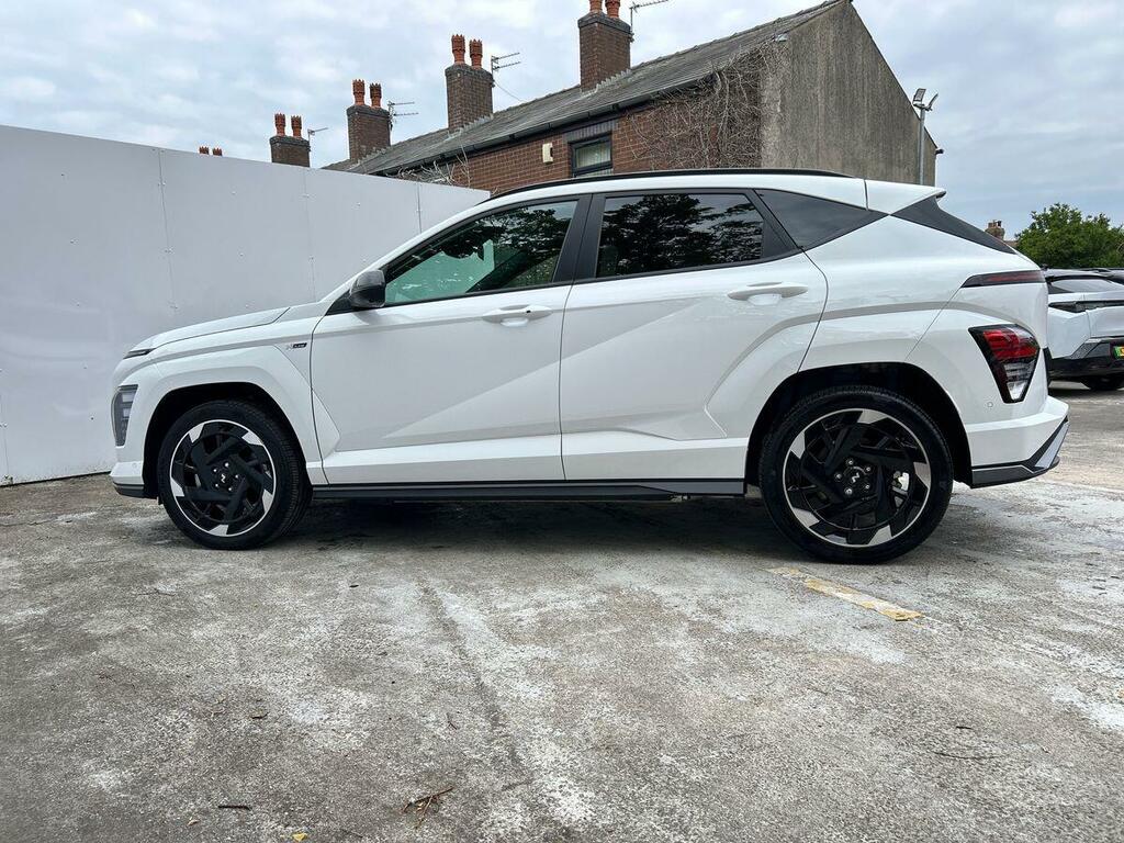 Hyundai Kona 65.4Kwh N Line S Suv 218 Ps PL75BMV White #6