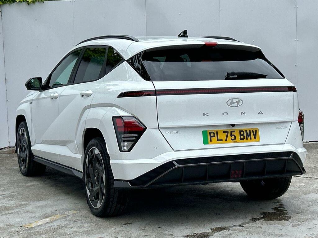 Hyundai Kona 65.4Kwh N Line S Suv 218 Ps PL75BMV White #3