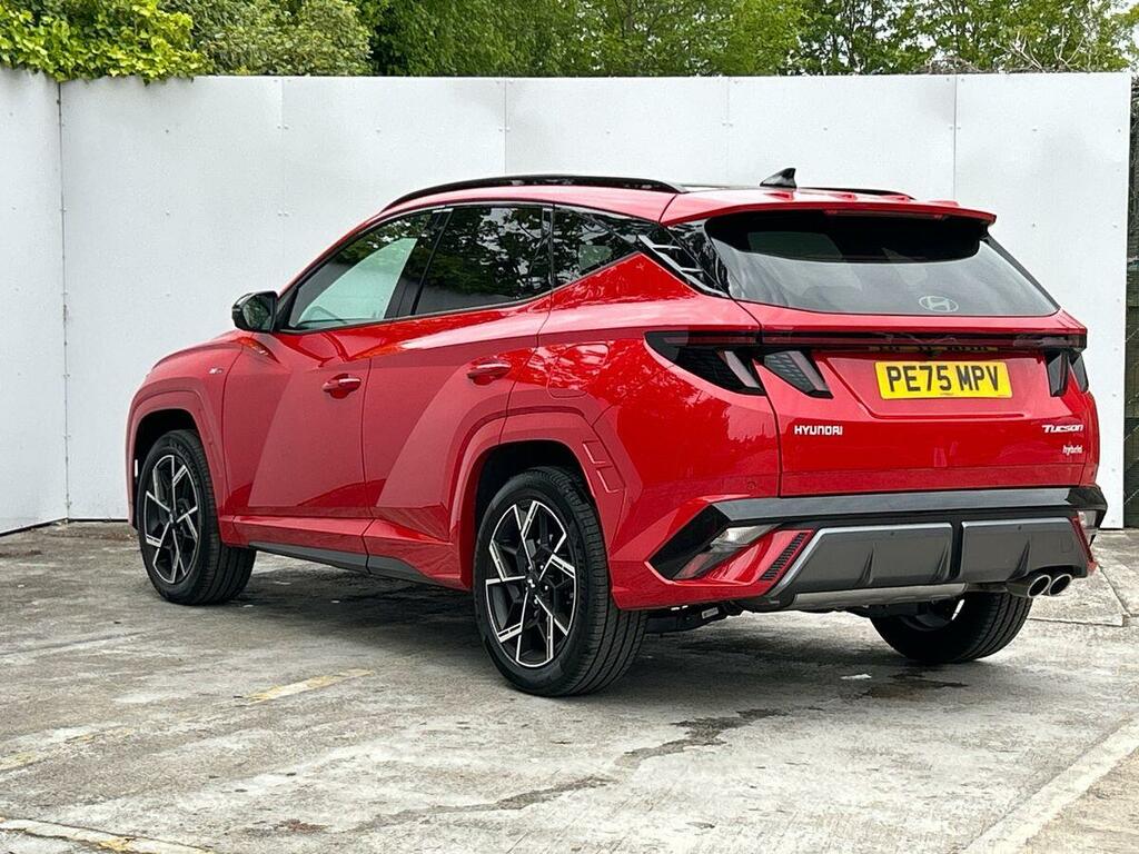 Hyundai Tucson 1.6 T-gdi N Line S Suv Hybrid Euro PE75MPV Red #3