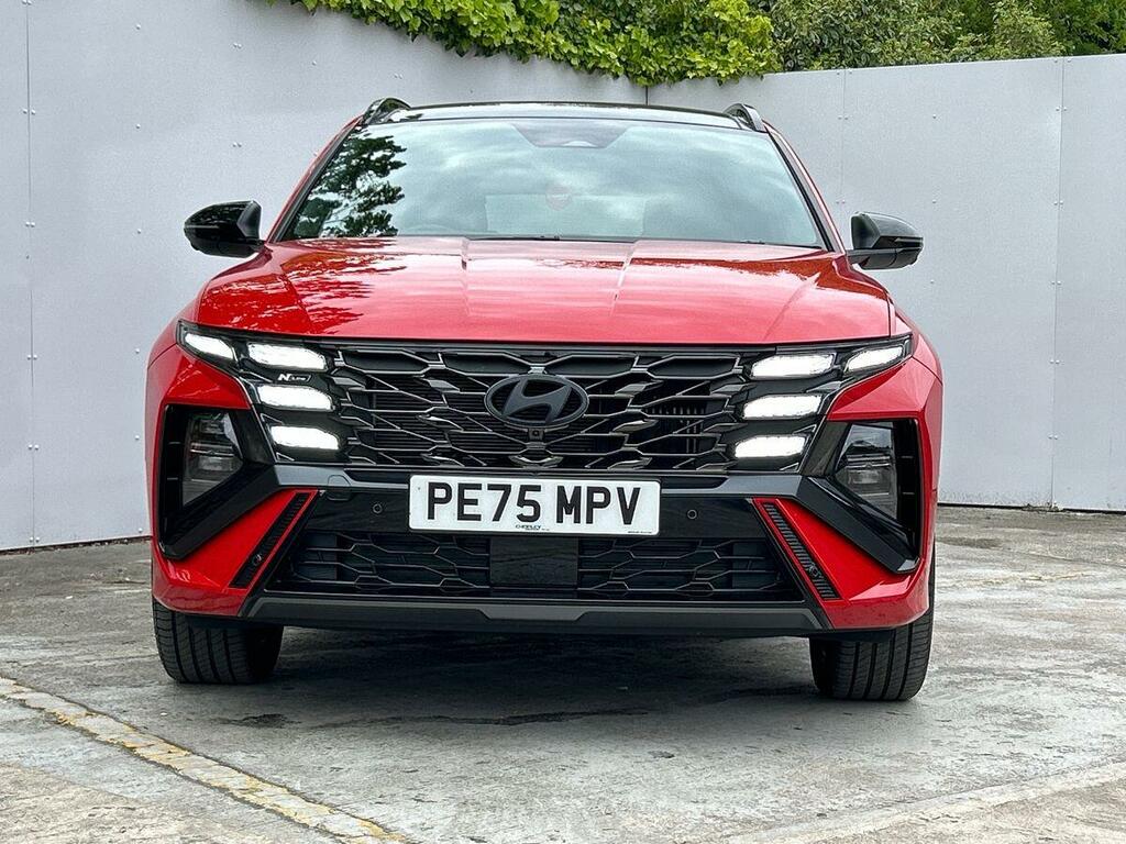 Hyundai Tucson 1.6 T-gdi N Line S Suv Hybrid Euro PE75MPV Red #4