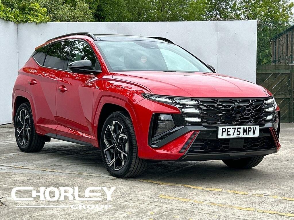 Hyundai Tucson 1.6 T-gdi N Line S Suv Hybrid Euro Red
