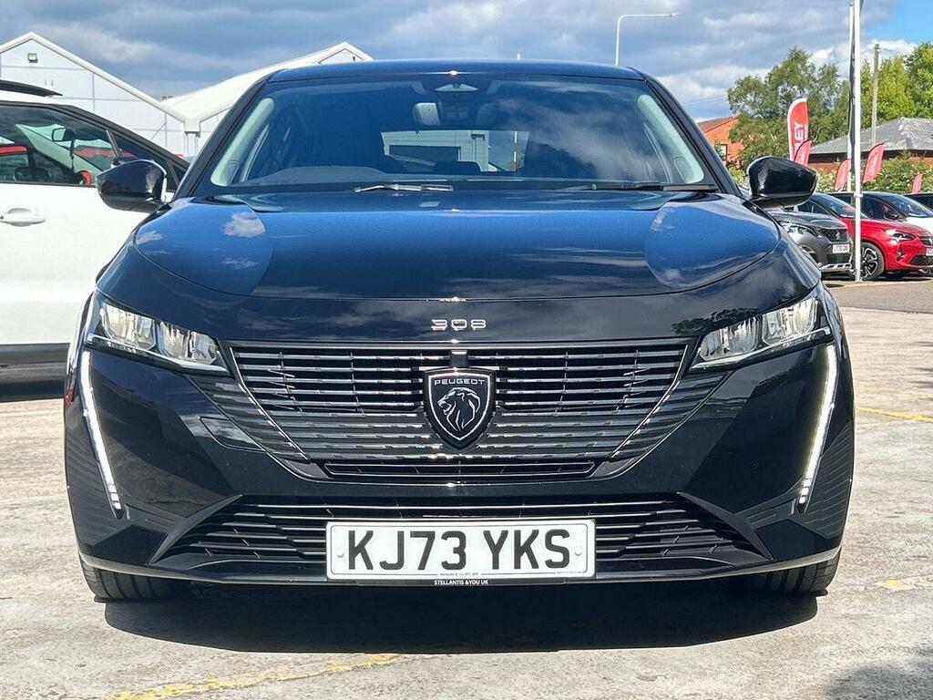 Peugeot 308 1.2 Puretech Allure Hatchback Eat Euro KJ73YKS Black #4