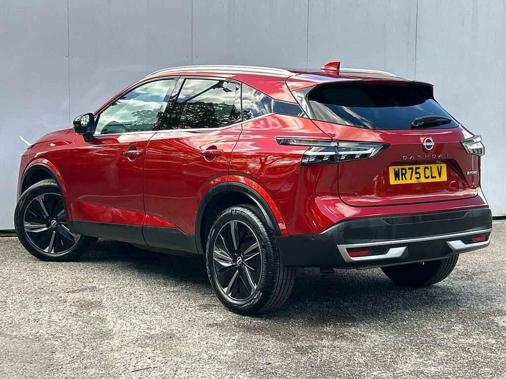 Nissan Qashqai 1.5 H E-power Tekna Suv Hybrid Eur WR75CLV Red #3