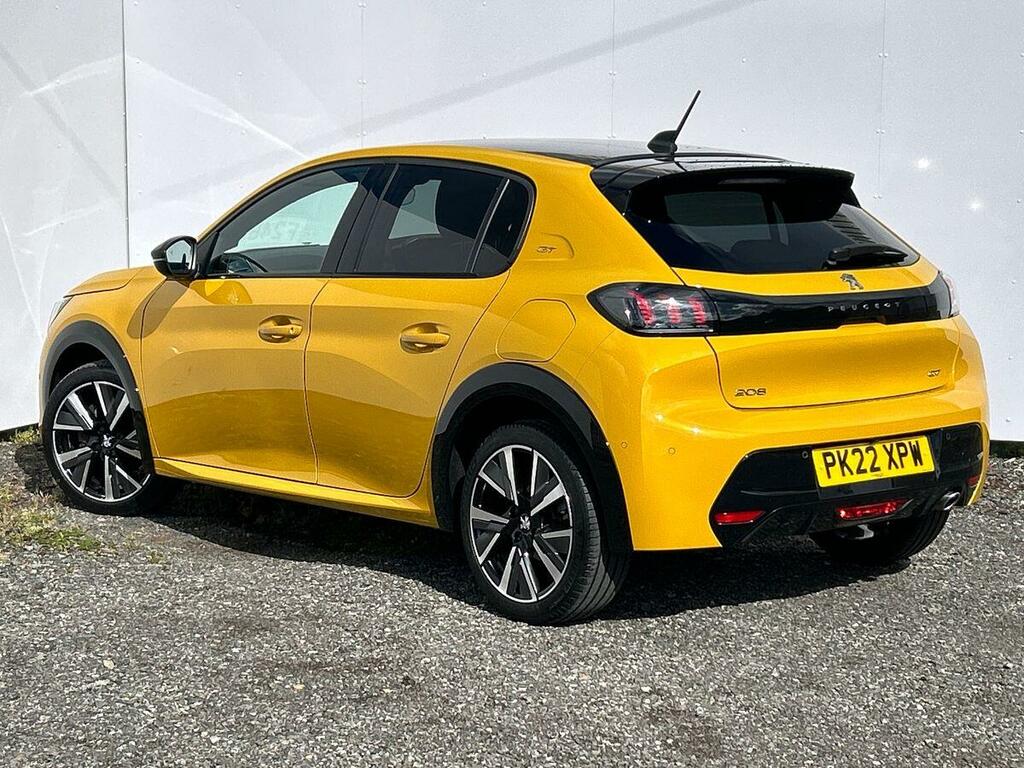 Peugeot 208 1.2 Puretech Gt Hatchback Euro 6 PK22XPW Yellow #3