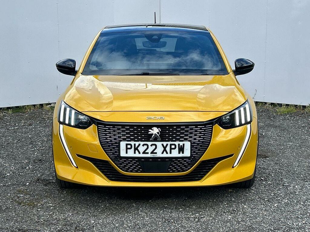 Peugeot 208 1.2 Puretech Gt Hatchback Euro 6 PK22XPW Yellow #4