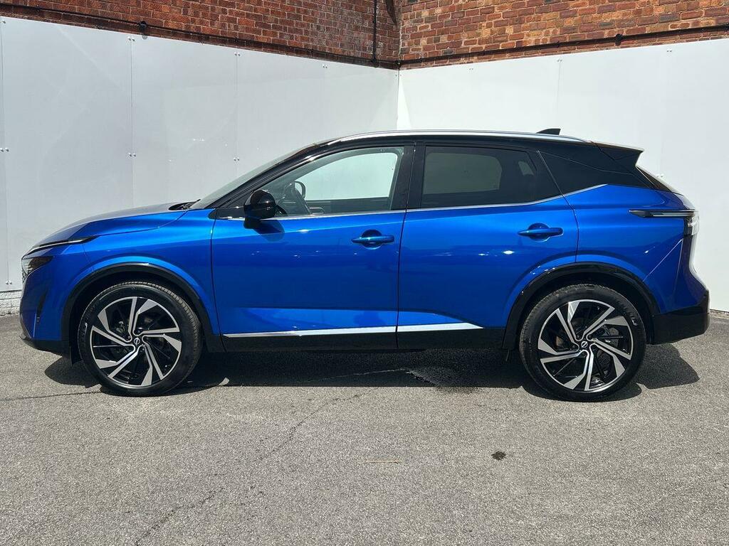 Nissan Qashqai 1.3 Dig-t Mhev Tekna Suv Hybrid Xtron OX25DWD Blue #6