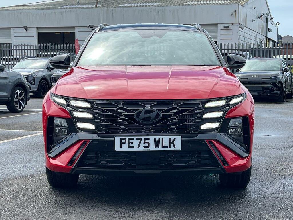 Hyundai Tucson 1.6 T-gdi N Line Suv Hybrid Euro 6 PE75WLK Red #4