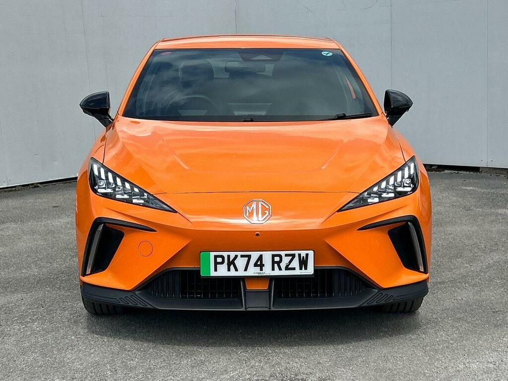 MG MG4 64Kwh Trophy Long Range Hatchback Aut PK74RZW Orange #4