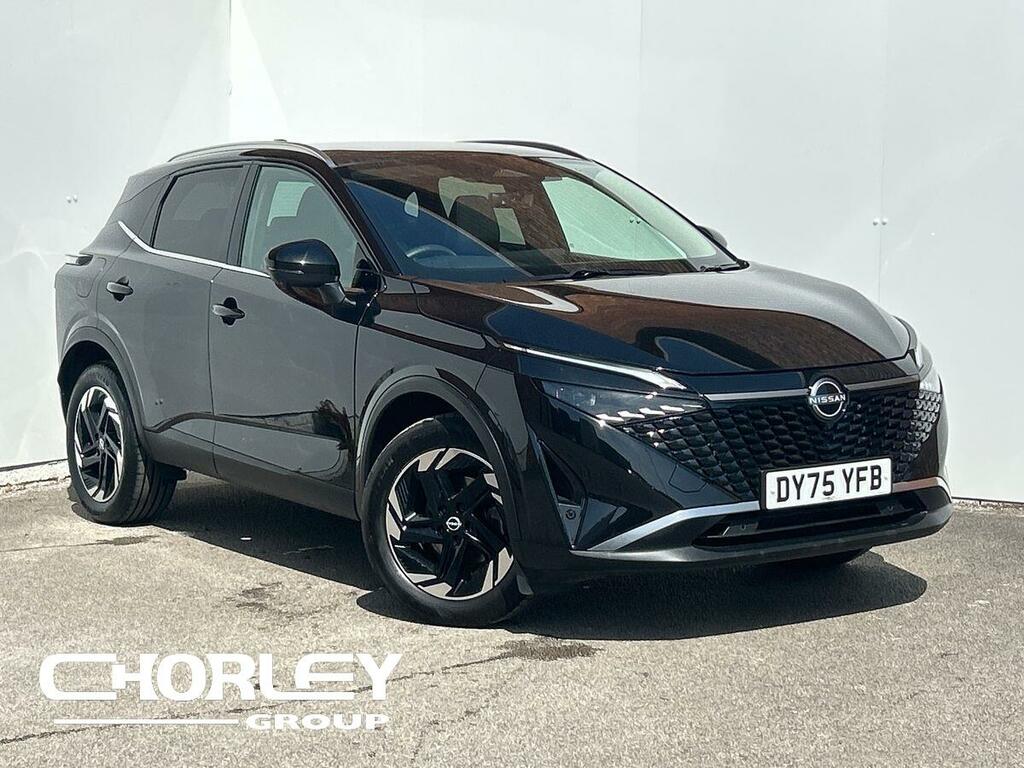 Nissan Qashqai 1.3 Dig-t Mhev N-connecta Suv Hybrid Ma Black